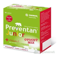 Preventan Junior ovocný mix 90 tabliet