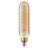 Philips E27 Giant LED trubicová lampa 7W zlatá stmievateľná.