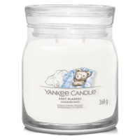 Yankee Candle Jemná prikrývka, Sviečka v sklenenej dóze  368 g