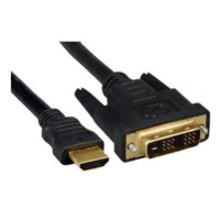 PremiumCord Kábel HDMI A - DVI-D M/M 2m