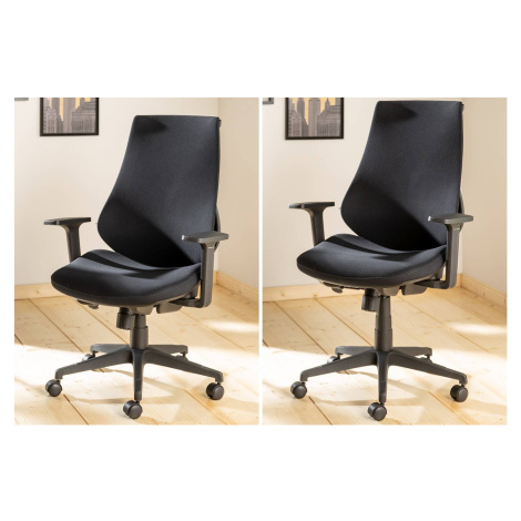 LuxD Dizajnová kancelárska stolička Vaschel čierna