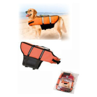 Plavecká vesta Dog L 40cm oranžová KAR