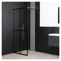 vidaXL Sprchová zástena walk-in, priehľadné tvrdené sklo 90x195 cm