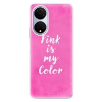 Odolné silikónové puzdro iSaprio - Pink is my color - Honor X7