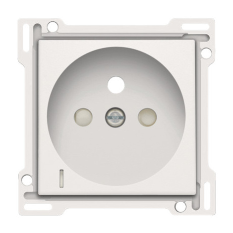 Kryt zásuvky clonky a kontrolka napätia biela INTENSE/PURE (NIKO)