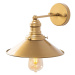 Nástenné svietidlo v zlatej farbe ø 24 cm Conical – Opviq lights