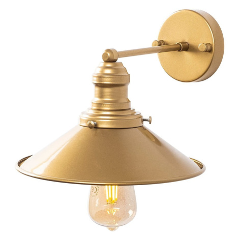 Nástenné svietidlo v zlatej farbe ø 24 cm Conical – Opviq lights