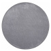 Kusový koberec Apollo Soft šedý kruh - 100x100 (průměr) kruh cm Vopi koberce