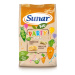 SUNAR Bio party mix hráškové a mrkvové detské chrumky 45 g