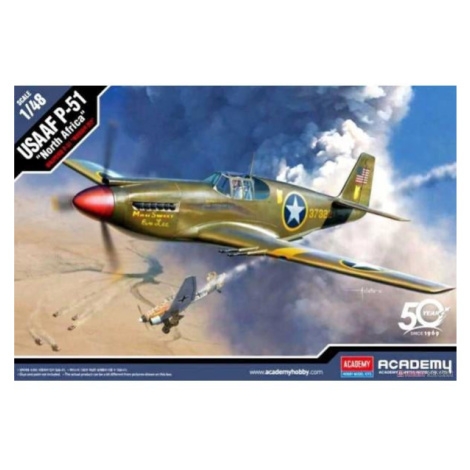 Model Kit letadlo 12338 - USAAF P-51 "North Africa" (1:48)