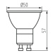 Žiarovka LED 7W, 4000K, GU10, IQ-LEDDIM (Kanlux)