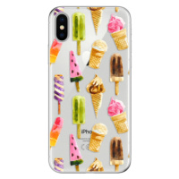 Odolné silikónové puzdro iSaprio - Ice Cream - iPhone X