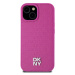 DKNY PU Leather Repeat Pattern Stack Logo Magsafe Apple iPhone 15 DKHMP15SPSHRPSP Pink