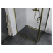 MEXEN/S - Apia sprchovací kút obdĺžnik 125x100, transparent, zlatá 840-125-100-50-00
