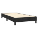 vidaXL Posteľný rám boxspring s matracom čierny 90x200 cm zamat