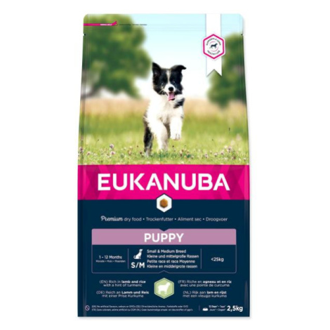 EUK PUPPY SMALL & MEDIUM LAMB 2,5KG