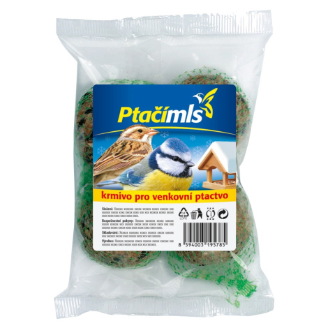 Ptačímls Lojové gule s bielkovinou 4 x 90 g, 4 ks