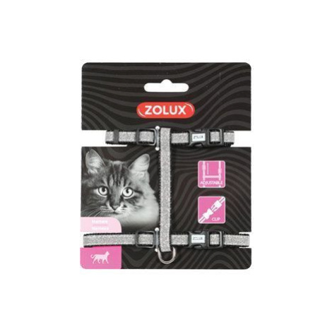 Postroj pre mačky SHINY nylon čierny Zolux