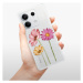 Odolné silikónové puzdro iSaprio - Three Flowers - Xiaomi Redmi Note 13 5G