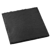 Siguro Bridlicová doska Slate 20 × 20 cm, čierna