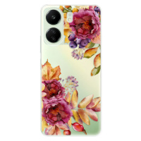 Odolné silikónové puzdro iSaprio - Fall Flowers - Xiaomi Redmi 13C