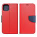 Apple iPhone 14 Plus, Bočné puzdro Fancy Book, stojan, červené