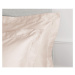 Súprava 2 béžových obliečok na vankúš z bavlneného saténu Bianca Oxford, 50 x 75 cm