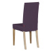 Dekoria Návlek na stoličku Harry (krátky), fialová, návlek na stoličku Harry krátky, Etna, 161-2