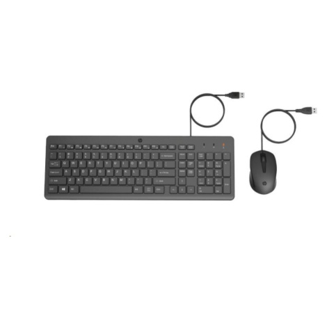 HP 150 Wired Mouse and Keyboard Combination - drôtová klávesnica a myš