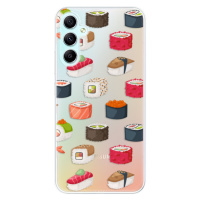 Odolné silikónové puzdro iSaprio - Sushi Pattern - Samsung Galaxy A34 5G