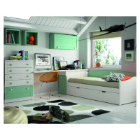 Estila Luxusná detská izba Blanco Decape / Verde Agua