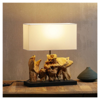 KARE Nature Vertikálny podstavec stolovej lampy z naplaveného dreva