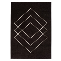 Čierny koberec Universal Breda, 230 x 160 cm