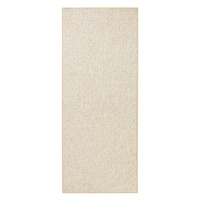 Krémovobiely behúň 80x300 cm Wolly – BT Carpet