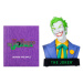Running Press Joker Talking Bust and Illustrated Book Miniature Editions