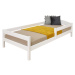 LU Detská posteľ Lipa s úložným boxom - biela max. 150 kg Rozmer: 160x80