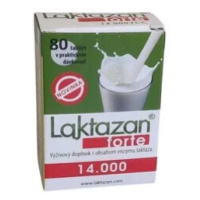 LAKTAZAN forte 14000 FCC 80 tabliet