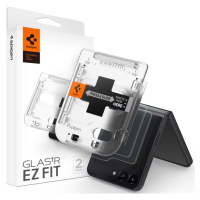 Ochranné sklo Spigen Glass tR EZ Fit Cover 2 Pack Transparency - Samsung Galaxy Z Flip 5 (AGL065