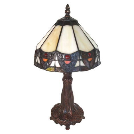 Stolová lampa 5LL-6108, štýl Tiffany