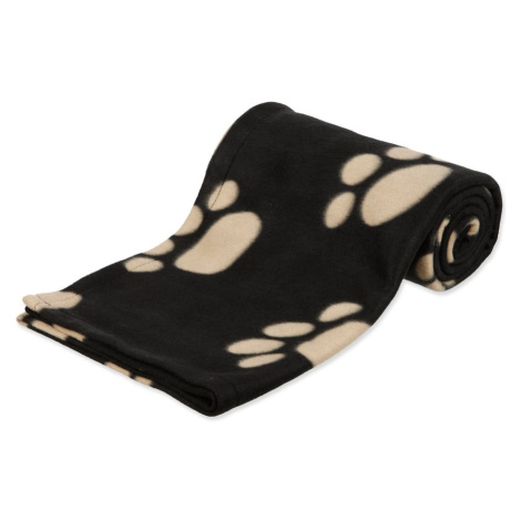 Čierna fleecová deka pre psa 150x100 cm Trixie Barney – Plaček Pet Products
