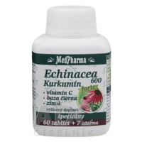 MedPharma ECHINACEA 600 Forte - Kurkumín