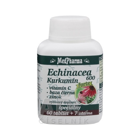 MedPharma ECHINACEA 600 Forte - Kurkumín