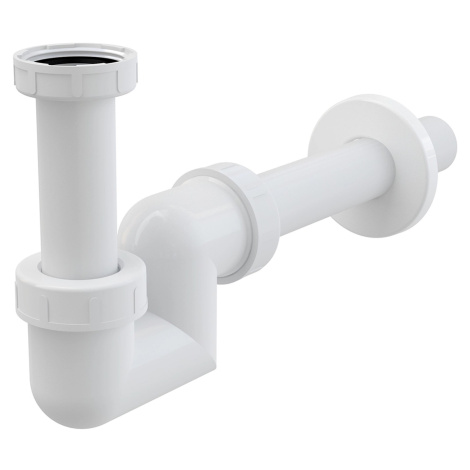 Alca Sifón umývadlový a bidetový A45F-DN32 plast, prevl. matica 5/4", DN 32