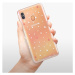 Odolné silikónové puzdro iSaprio - Abstract Triangles 02 - white - Samsung Galaxy A40
