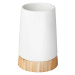 Biela keramická súprava doplnkov do kúpeľne Bamboo – Wenko