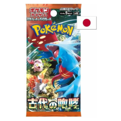 Nintendo Pokémon Scarlet and Violet Ancient Roar Booster - japonsky