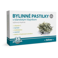 MEDPHARMA Bylinné pastilky s islandským lišajníkom 36 ks