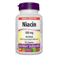 Webber Naturals Niacin 500 mg (nealergický) 90 cps