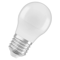 OSRAM LED žiarovka Retrofit Classic P40, E27, 4,9 W, 470 lm, 2700 K, opálová