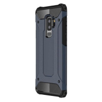Samsung Galaxy M51 SM-M515F, plastový zadný kryt, Defender, metalický efekt, tmavomodrá